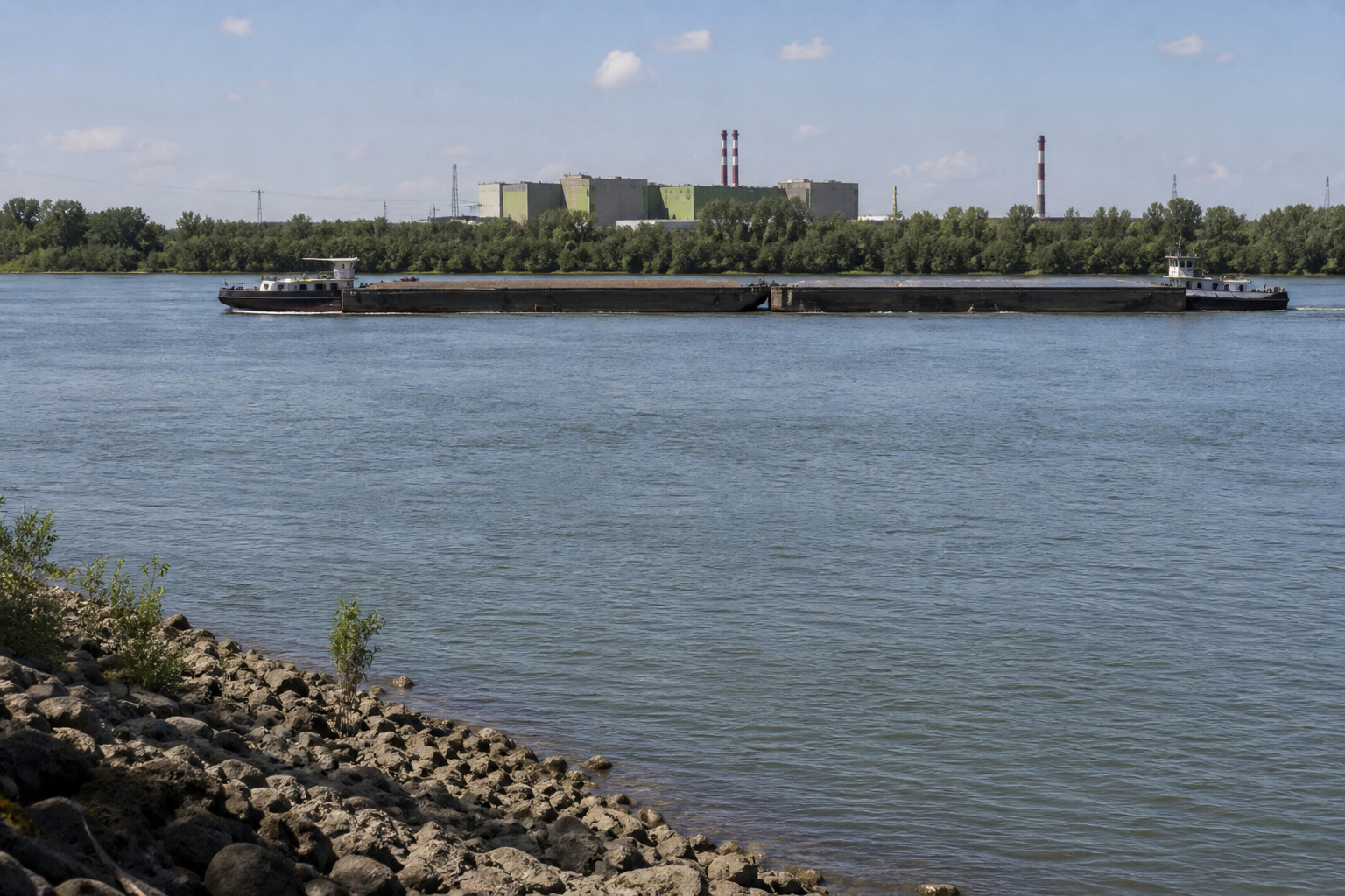 Hungary to Sink Two Danube Barges to Secure Cooling at Paks Nuclear Plant